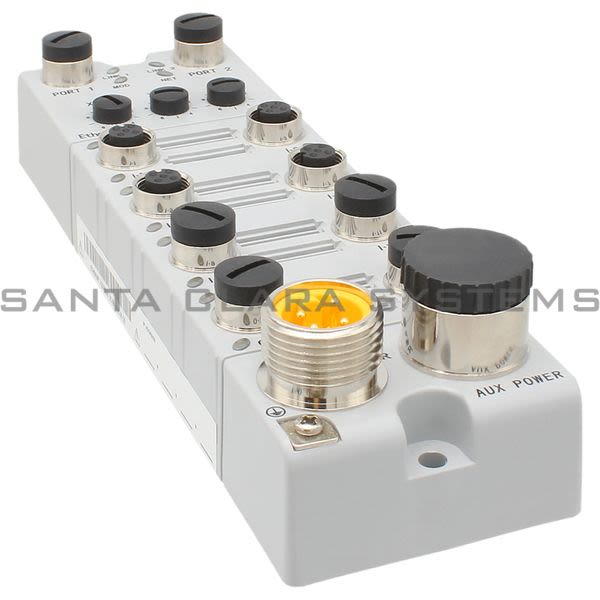 Allen Bradley 1732E-12X4M12QCDR Ethernet/IP Digital I/O Block Product Image