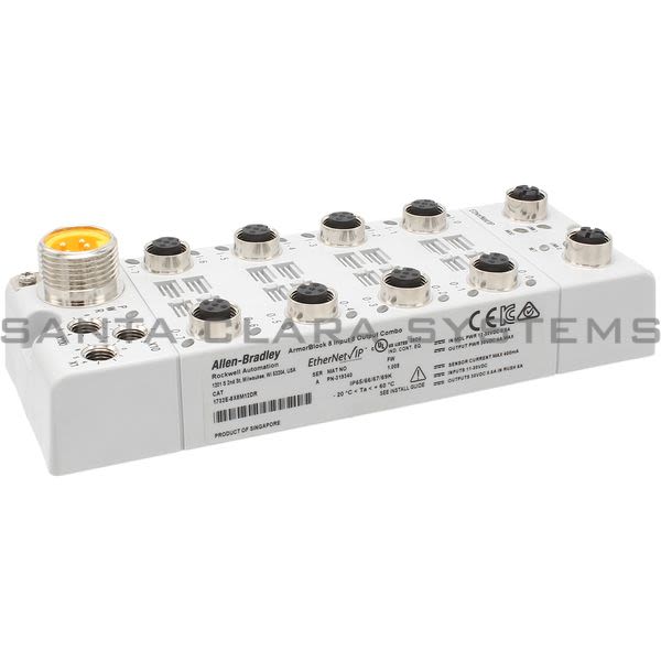 Allen Bradley 1732E-8X8M12DR  Ethernet/IP Digital I/O Block Product Image