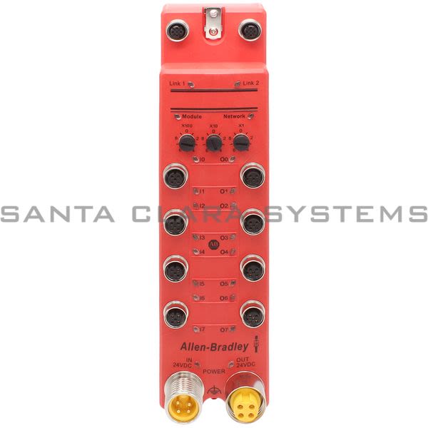 Allen Bradley 1732ES-IB8XOB8 ArmorBlock Guard I/O Input/Output Module Product Image