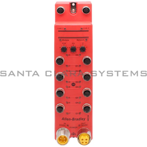 Allen Bradley 1732ES-IB8XOBV4 ArmorBlock Guard I/O Input/Output Module Product Image