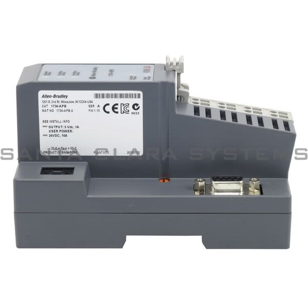 Allen Bradley 1734-APB Interface Module PROFIBUS W/24VDC PS Product Image