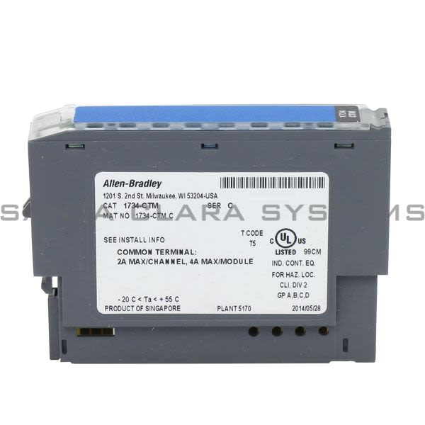 Allen Bradley 1734-CTM Common Terminal Module Product Image