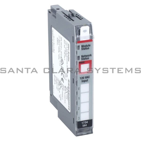 Allen Bradley 1734-IA4 120 VAC 4 Channel Input Module Product Image