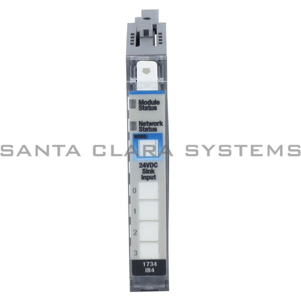Allen Bradley 1734-IB4 4-Channel 24V DC Sink Input Module Product Image