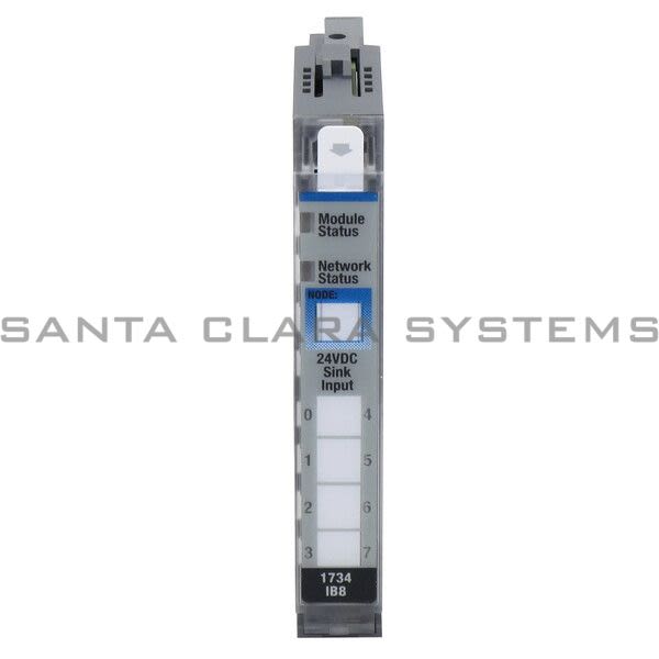 Allen Bradley 1734-IB8 8-Channel 24V DC Sink Input Module Product Image