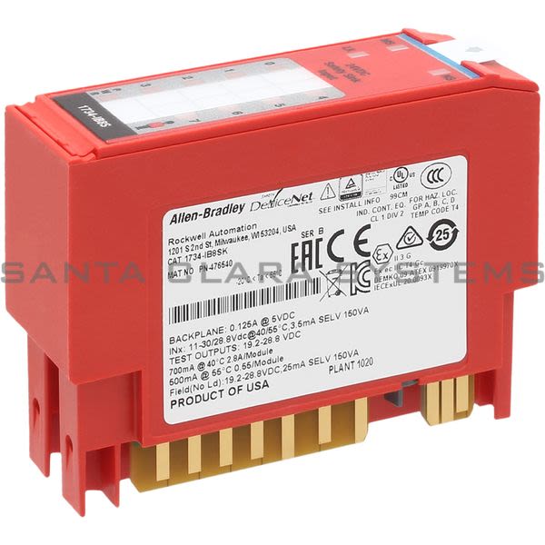 Allen Bradley 1734-IB8SK Point I/O Safety Module Product Image