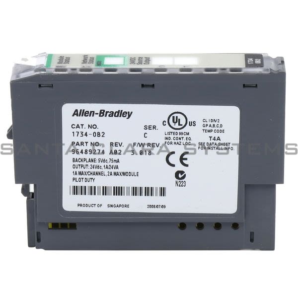 Allen Bradley 1734-OB2 Output Module Product Image