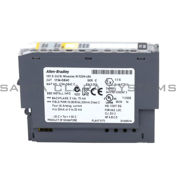 Allen Bradley 1734-OE4C Analog Current Output Module Product Image