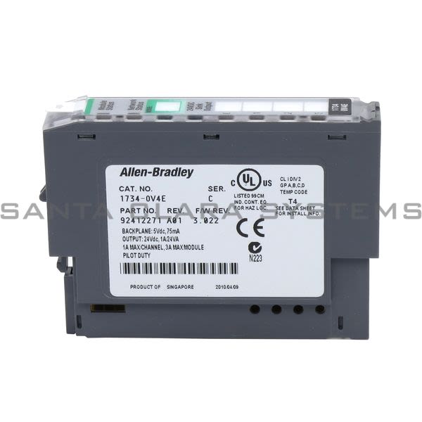 Allen Bradley 1734-OV4E 4-Channel Sink Output Module | Electronically Protected Product Image