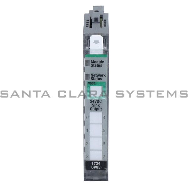 Allen Bradley 1734-OV8E 8-Channel Sink Output Module | Electronically Protected Product Image