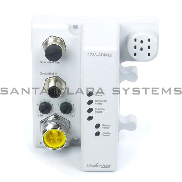 Allen Bradley 1738-ADN12 DeviceNet 24VDC Adapter Product Image