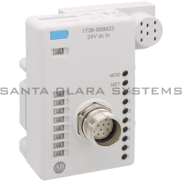 Allen Bradley 1738-IB8M23 24VDC 8 Sinking Inputs With M23 Connector Product Image