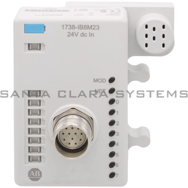 Allen Bradley 1738-IB8M23 24VDC 8 Sinking Inputs With M23 Connector Product Image