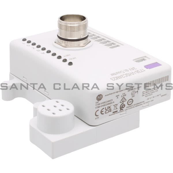 Allen Bradley 1738-VHSC24M23 24VDC Very High Speed Counter With Source Out M23 Weight: 3 lbs. Product Image