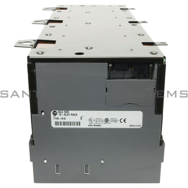 Allen Bradley 1746-A10 SLC500 Chassis | 10-Slot Rack Product Image