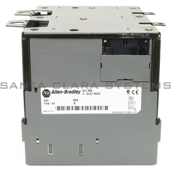Allen Bradley 1746-A4 SLC500 Chassis | 4-Slot Rack Product Image
