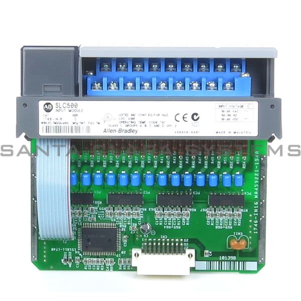 Allen Bradley 1746-IN16 Input Module | SLC 500 Product Image