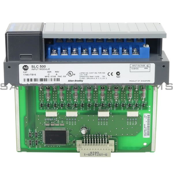 Allen Bradley 1746-ITB16 Input Module | SLC 500 Product Image