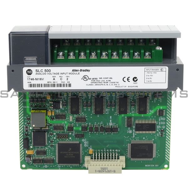 Allen Bradley 1746-NI16V Analog Input Module | SLC 500 Product Image