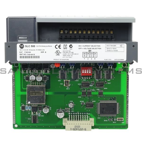 Allen Bradley 1746-NI4  Analog Input Module | SLC 500 Product Image