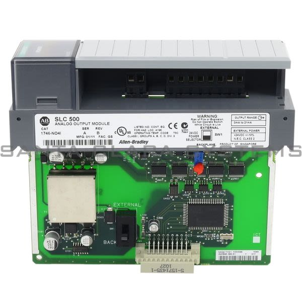 Allen Bradley 1746-NO4I Analog Output Module | SLC 500 Product Image