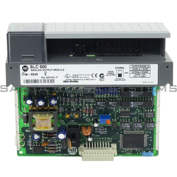 Allen Bradley 1746-NO4V  Analog Output Module | SLC 500 Product Image