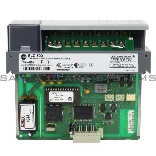 Allen Bradley 1746-NT4  Thermocouple Input Module | SLC 500 Product Image