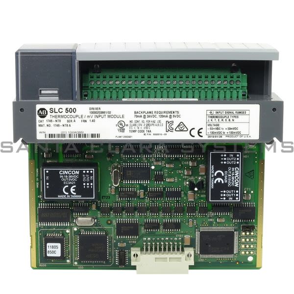 Allen Bradley 1746-NT8  Thermocouple Input Module | SLC 500 Product Image