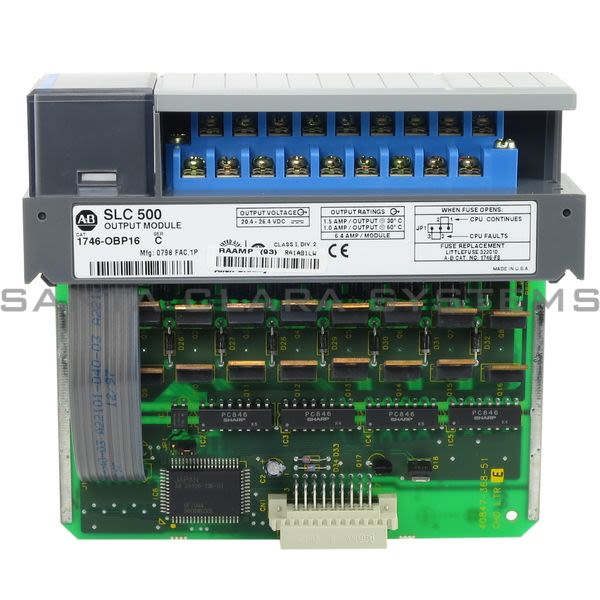Allen Bradley 1746-OBP16  DC Output Module Product Image
