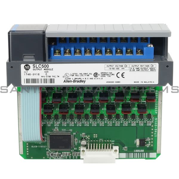 Allen Bradley 1746-OV16  Output Module | SLC 500 Product Image