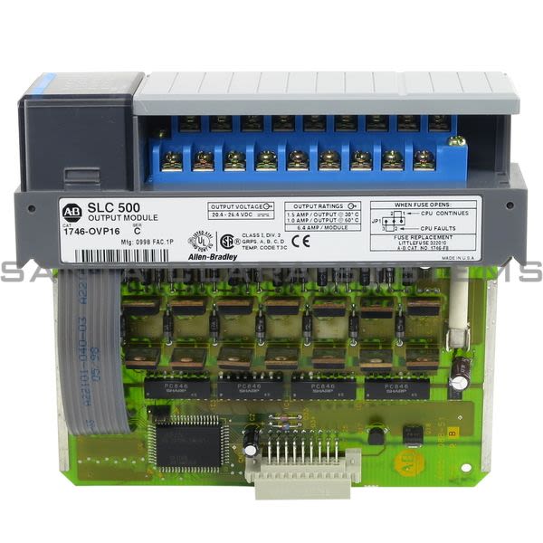 Allen Bradley 1746-OVP16  Output Module High Current DC | SLC 500 Product Image
