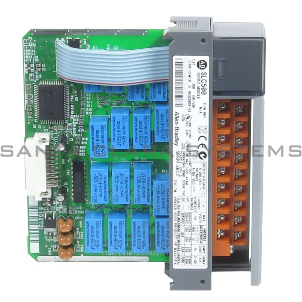 Allen Bradley 1746-OW16  Output Module | SLC 500 Product Image