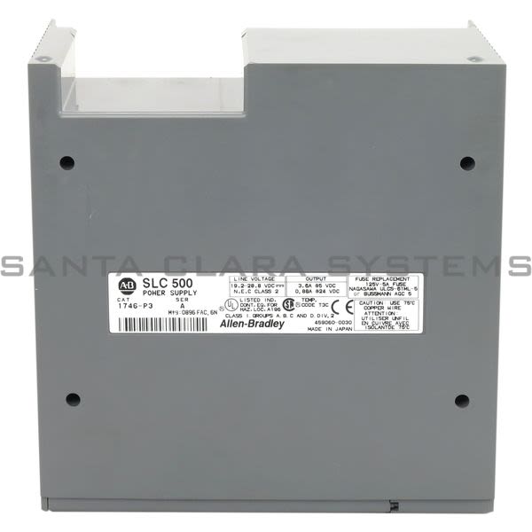 Allen Bradley 1746-P3 Power Supply | SLC 500 Product Image