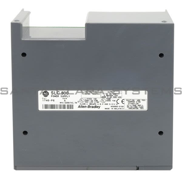 Allen Bradley 1746-P6 Power Supply | SLC 500 Product Image