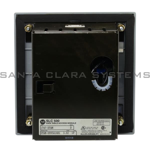 Allen Bradley 1747-DTAM Data Table Access Module | SLC 500 Product Image