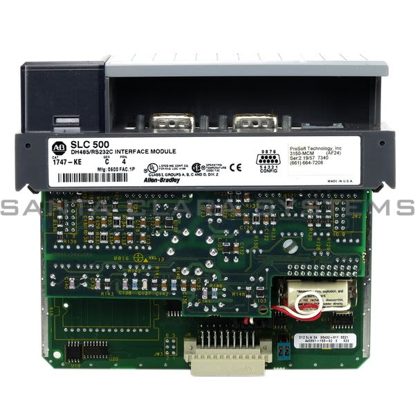 Allen Bradley 1747-KE DH-485/RS-232C Interface Module Product Image