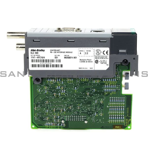 Allen Bradley 1747-KFC15 Serial Interface Module Product Image