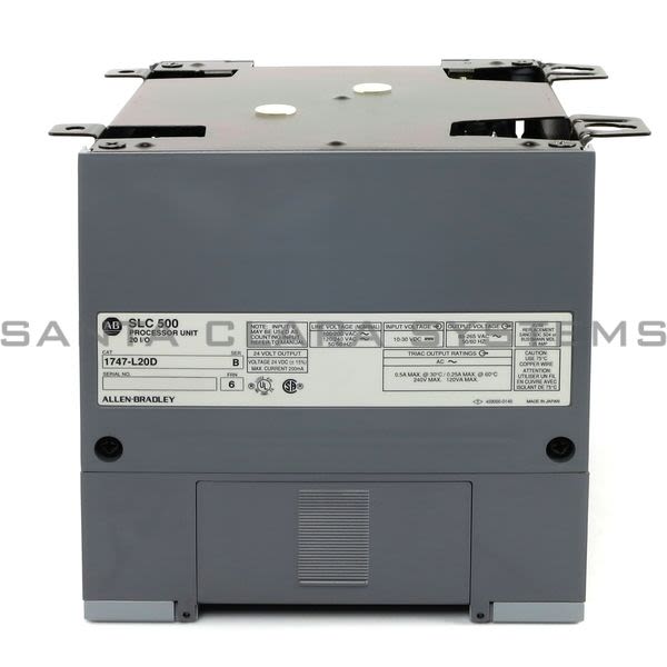 Allen Bradley 1747-L20D  Processor | SLC 500 Fixed Hardware PLC Product Image