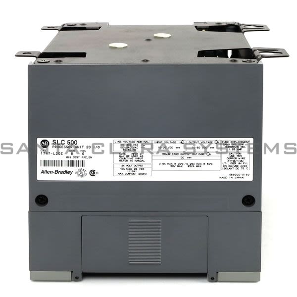 Allen Bradley 1747-L20E  PLC 12VDC Sink In 8 Transistor Out AC Pwr Product Image
