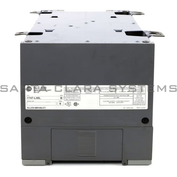 Allen Bradley 1747-L40L Processor Unit | SLC 500 Product Image