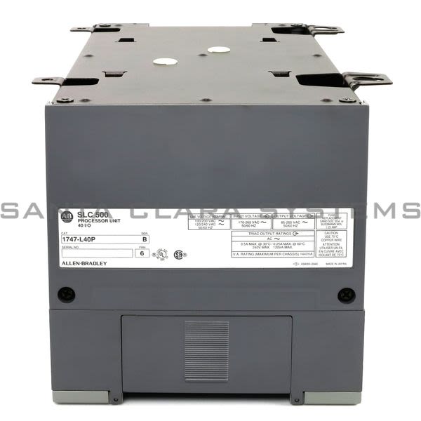 Allen Bradley 1747-L40P SLC 500 40 I/O Fixed Controller Product Image