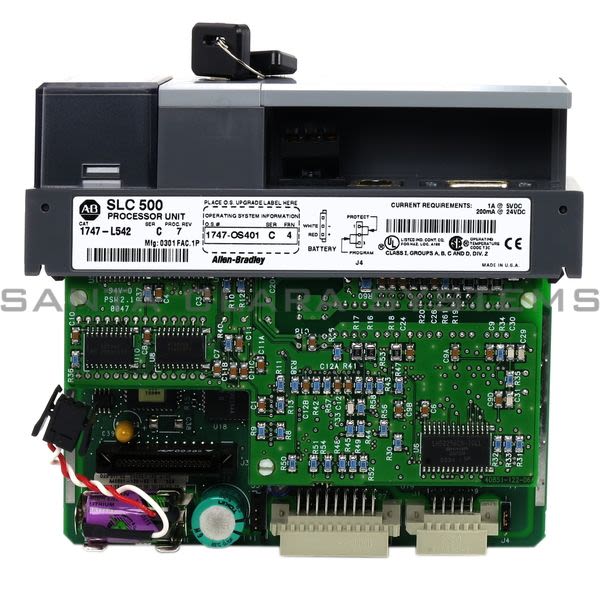 Allen Bradley 1747-L542  Processor | SLC 500 5/04 CPU Product Image