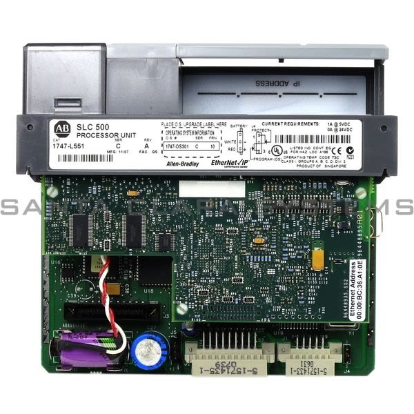 Allen Bradley 1747-L551 Processor | SLC 500 5/05 CPU Product Image
