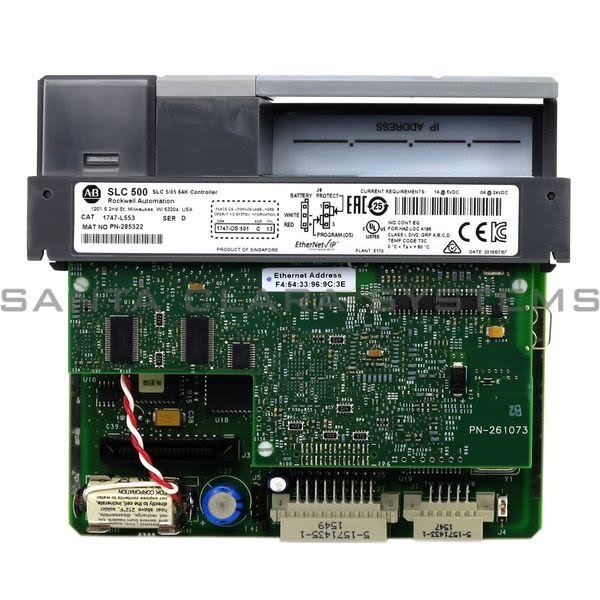 Allen Bradley 1747-L553 Processor | SLC 500 5/05 CPU Product Image