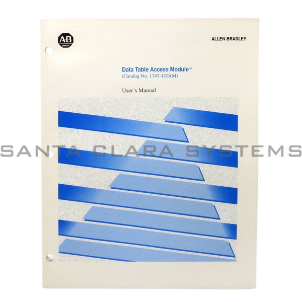 Allen Bradley 1747-ND013 DTAM Users Manual Product Image