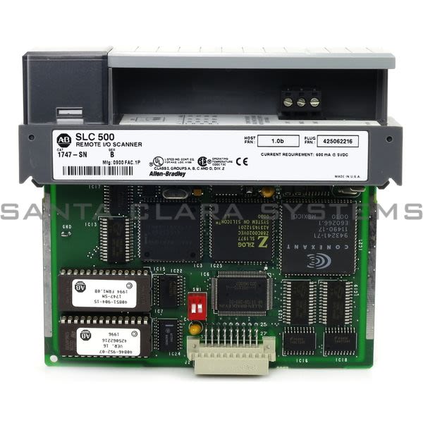 Allen Bradley 1747-SN Remote I/O Scanner | SLC 500 Product Image