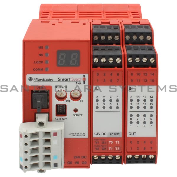 Allen Bradley 1752-L24BBB  Smartguard 600 Small Safety Controller Product Image