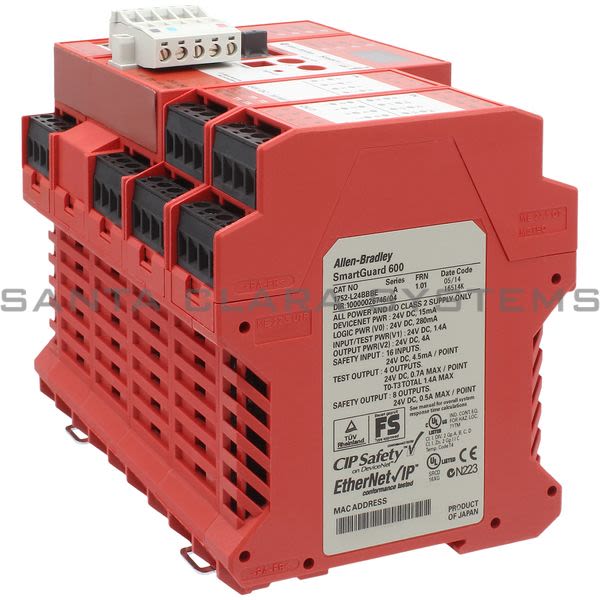 Allen Bradley 1752-L24BBBE  Safety Controller | Smartguard 600 DeviceNet Ethernet/IP Sil 3 Product Image