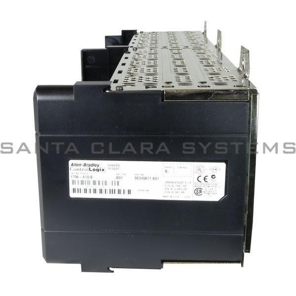 Allen Bradley 1756-A10 ControlLogix Chassis | 10-Slot Rack Product Image