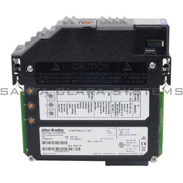 Allen Bradley 1756-EN2TXT Logix-XT Ethernet Interface Module Product Image